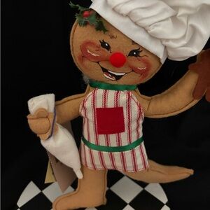 Vintage Annalee Christmas Gingerbread Chef
